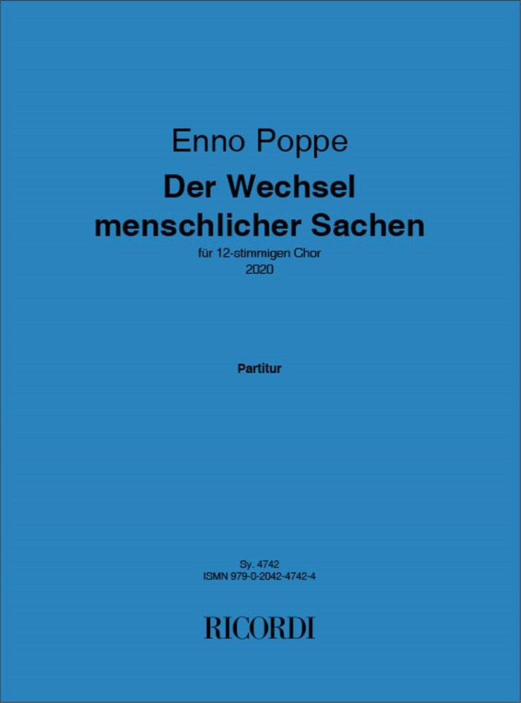 Der Wechsel menschlicher Sachen